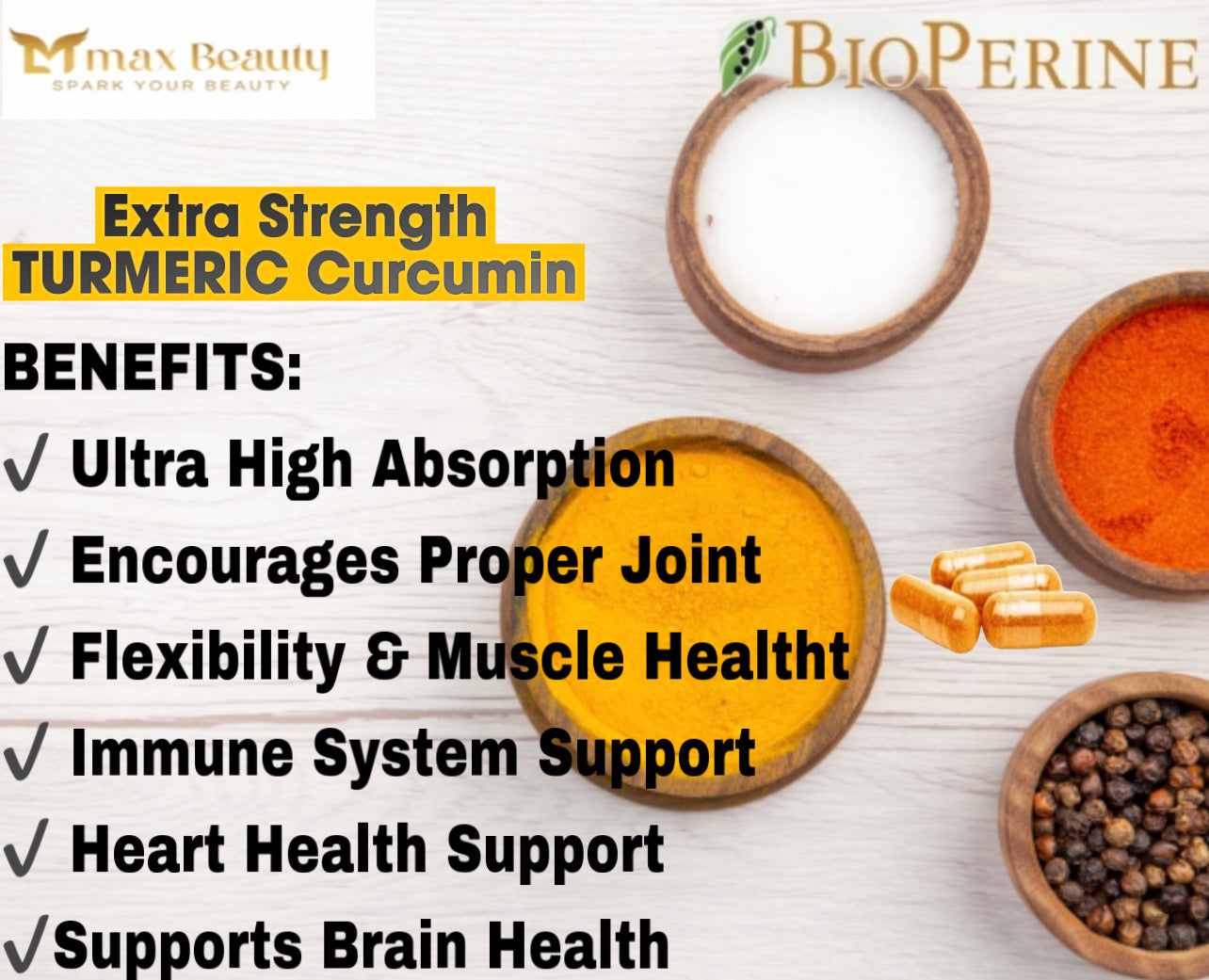 Turmeric Curcumin - Extra Strength Formula