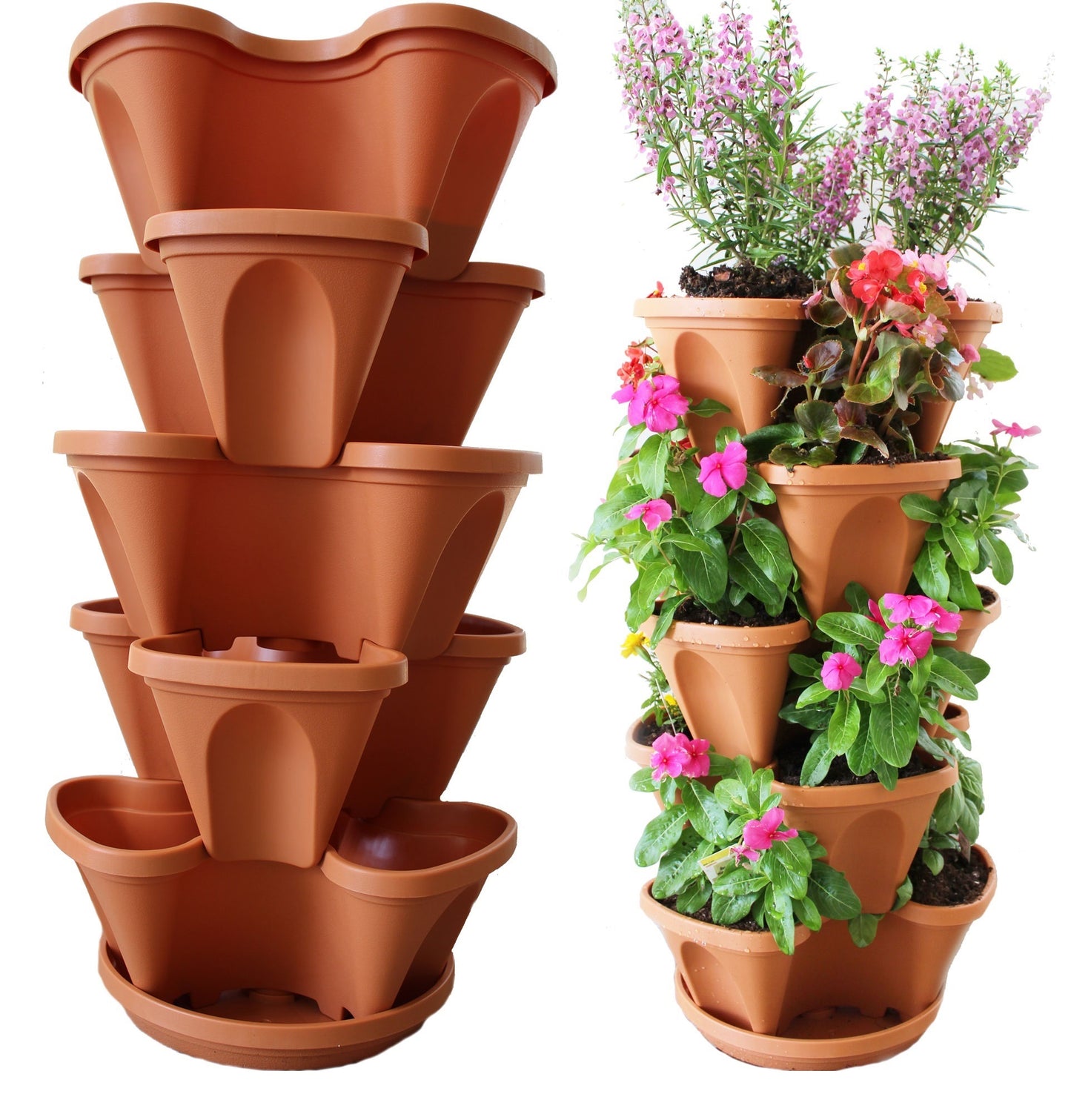 Nature's Distributing Stacking Planters - 5 tầng