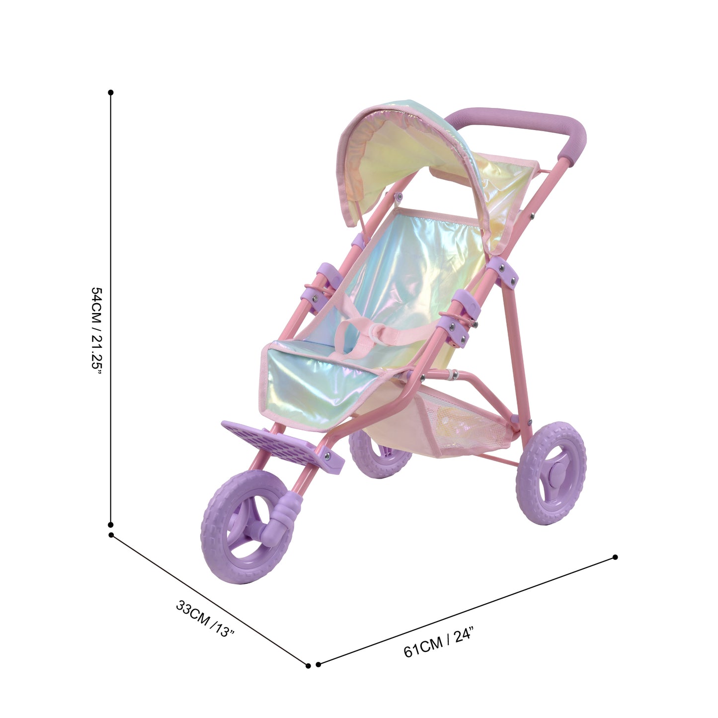 Olivia's Little World Magical Baby Doll Pushchair