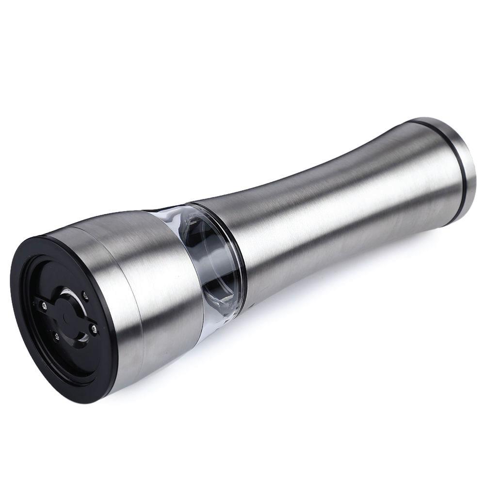 Máy xay muối hoặc hạt tiêu chạy bằng pin Máy lắc có thể điều chỉnh Tự động