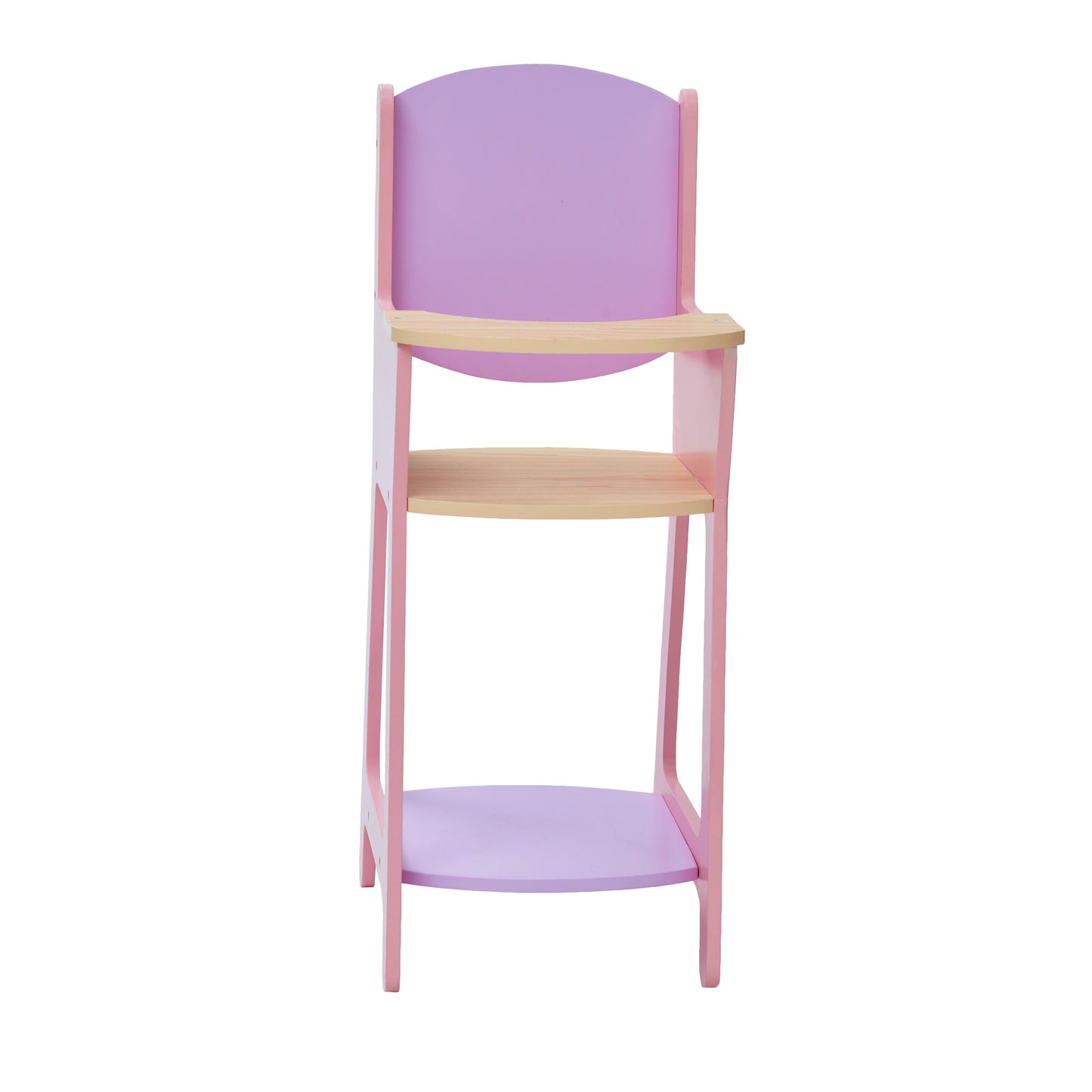 Olivia's Little World Baby Doll Wooden High Chair