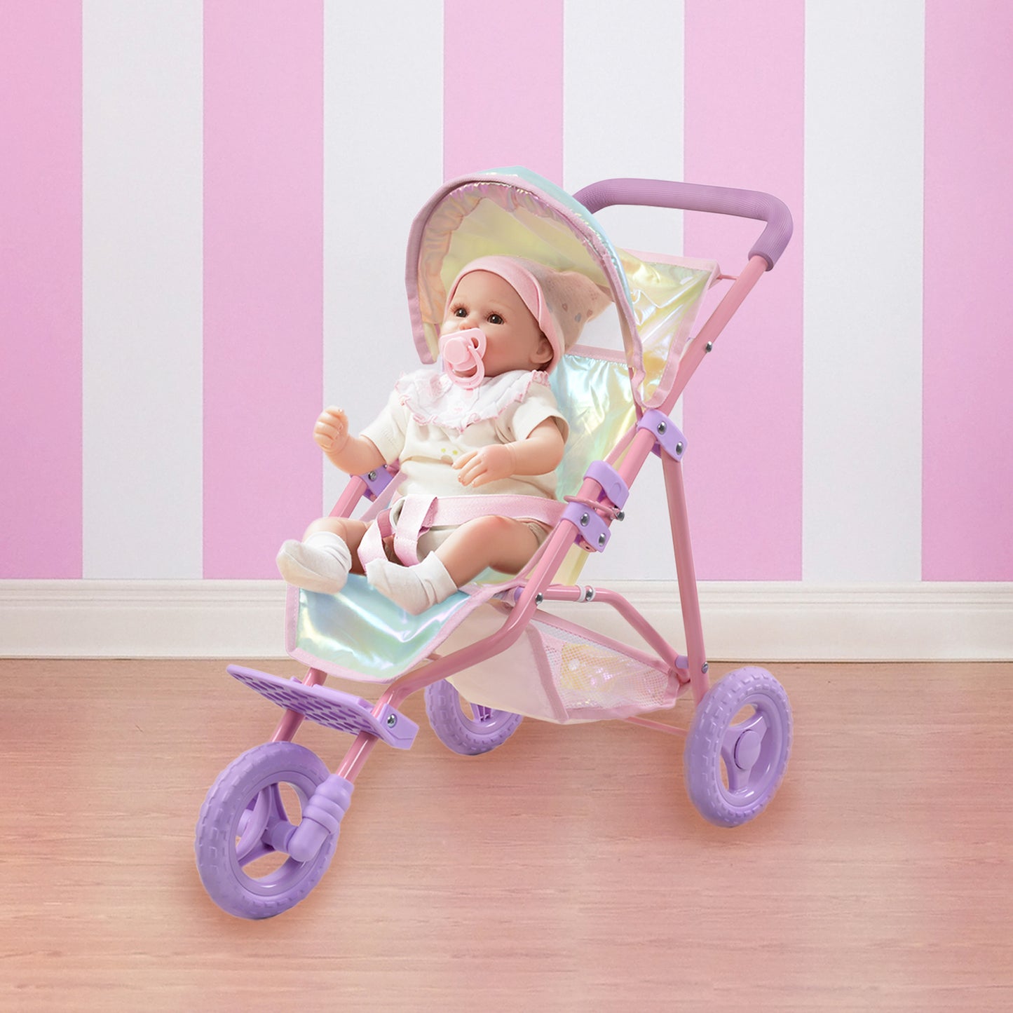 Olivia's Little World Magical Baby Doll Pushchair