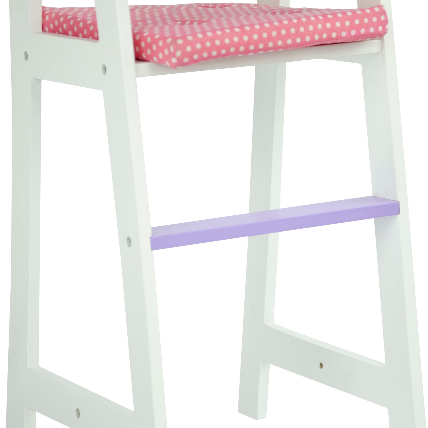 Olivia's Little World White Baby Doll High Chair