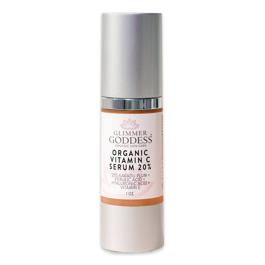 Serum vitamin C hữu cơ 20% công thức làm sáng da