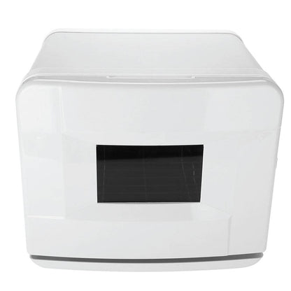 8L White Electric Towel Warmer UV Steriliser Cabinet Small Hot Heater