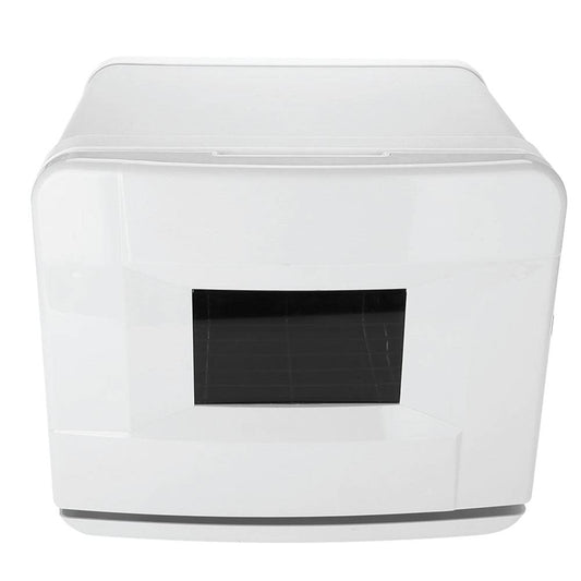 8L White Electric Towel Warmer UV Steriliser Cabinet Small Hot Heater