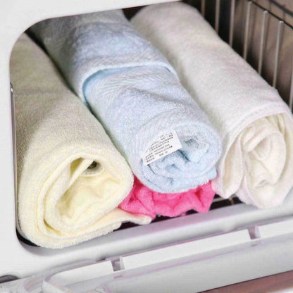 8L White Electric Towel Warmer UV Steriliser Cabinet Small Hot Heater