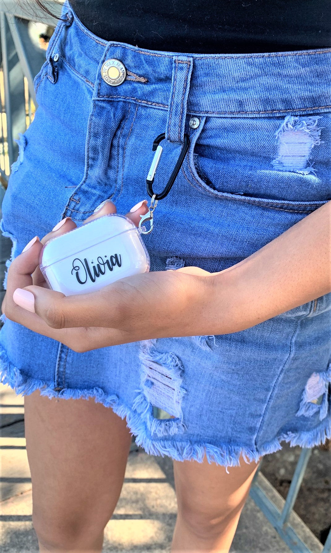 Funda Airpods Pro Transparente Personalizada