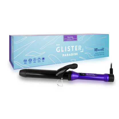 Paradise 32mm Max Volume Clip Curler - Ultraviolet