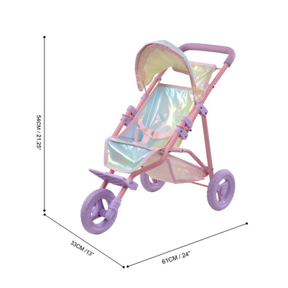 Olivia's Little World Magical Baby Doll Pushchair
