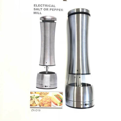 Máy xay muối hoặc hạt tiêu chạy bằng pin Máy lắc có thể điều chỉnh Tự động