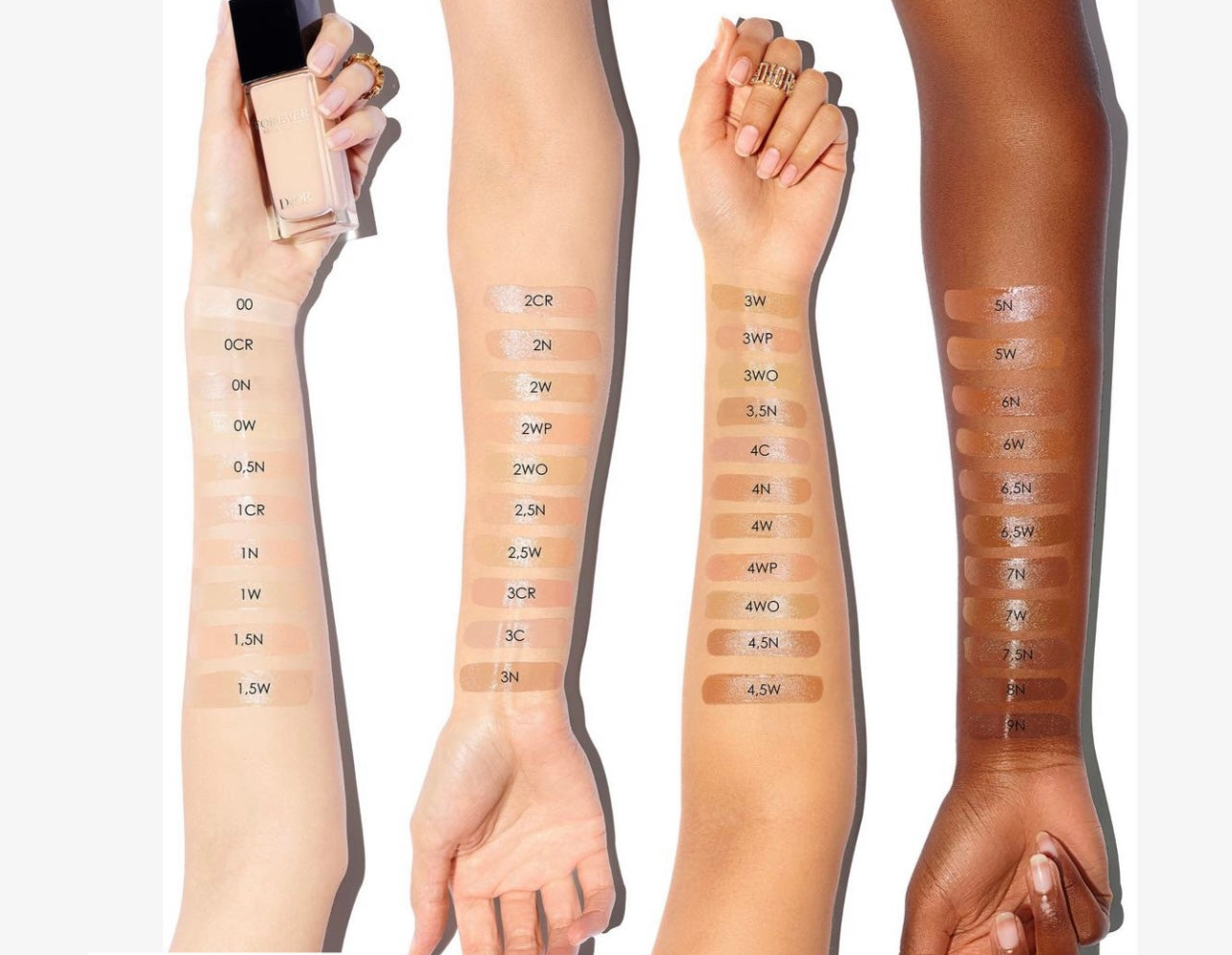 DIOR FOREVER SKIN GLOW 24H WEAR RADIANT FOUNDATION
