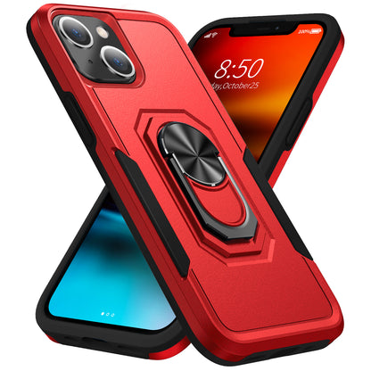 KIKO Heavy Duty Strong Armor Ring Stand Case Cover for iPhone 13