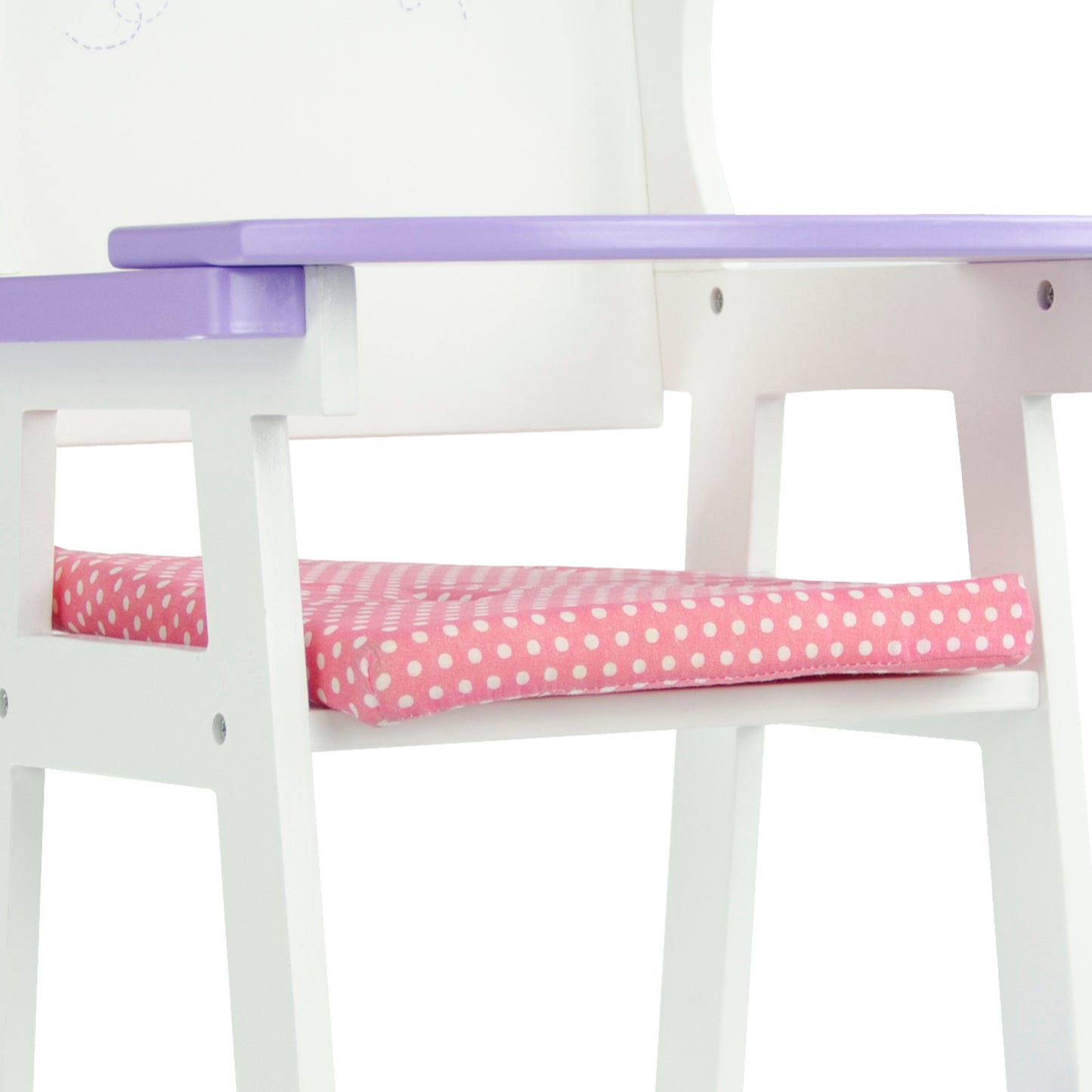 Olivia's Little World White Baby Doll High Chair