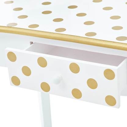 Fantasy Fields Kids White Wooden Vanity Set