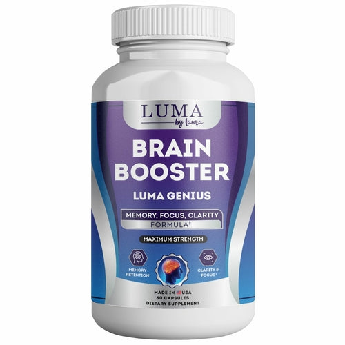 Luma Genius Suplemento para niebla cerebral, memoria, estado de ánimo y enfoque - 60 ct. 