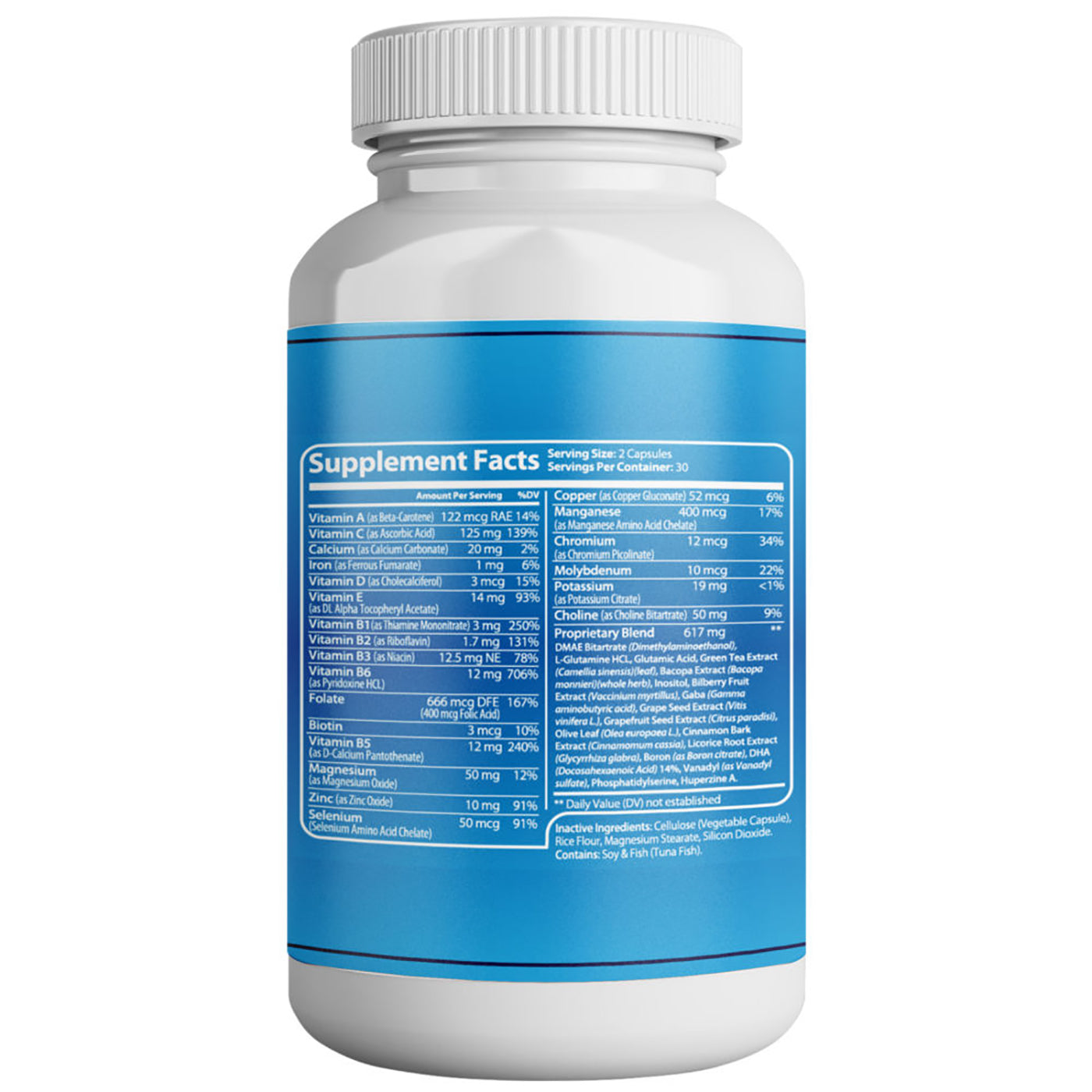 Luma Genius Suplemento para niebla cerebral, memoria, estado de ánimo y enfoque - 60 ct. 