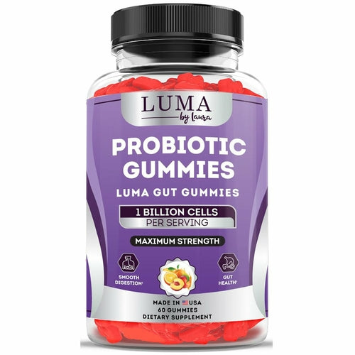 Luma Gut Gummies - Kẹo dẻo Probiotic giúp tiêu hóa trơn tru, đầy hơi &amp;
