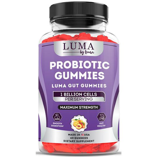 Luma Gut Gummies - Kẹo dẻo Probiotic giúp tiêu hóa trơn tru, đầy hơi &amp;