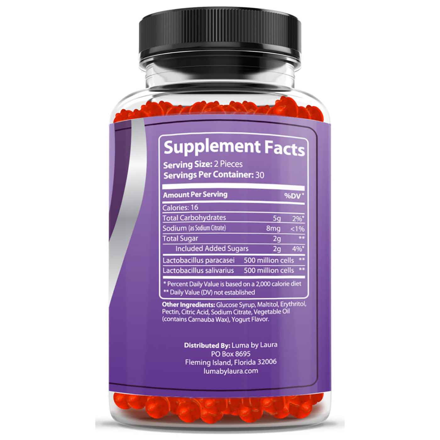 Luma Gut Gummies - Kẹo dẻo Probiotic giúp tiêu hóa trơn tru, đầy hơi &amp;