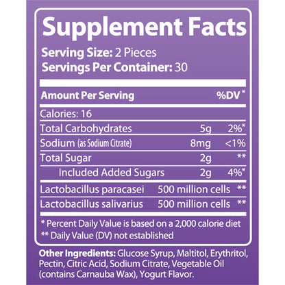 Luma Gut Gummies - Kẹo dẻo Probiotic giúp tiêu hóa trơn tru, đầy hơi &amp;