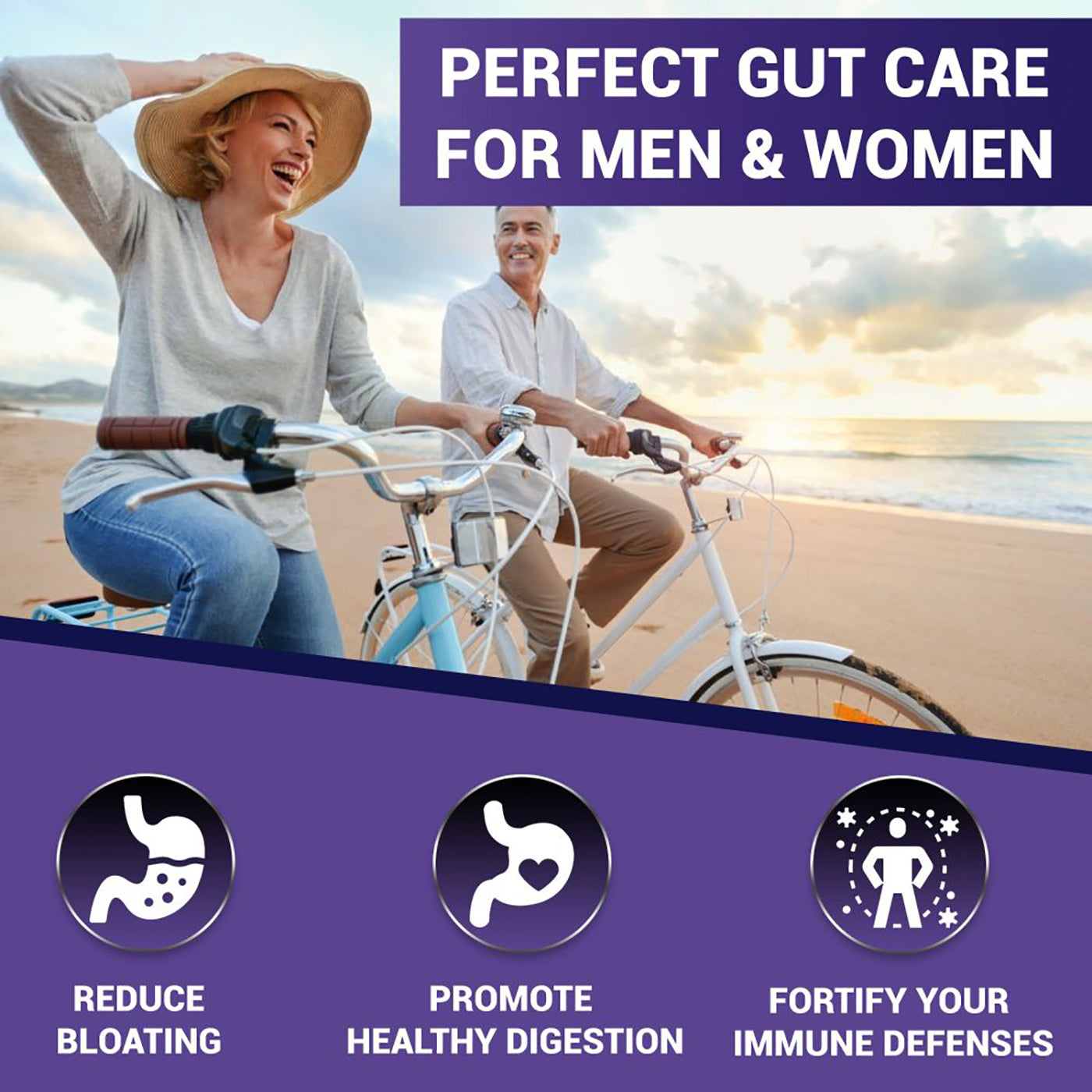 Luma Gut Plus - Probiotics dành cho Nam và Nữ để Chống Axit Dạ dày