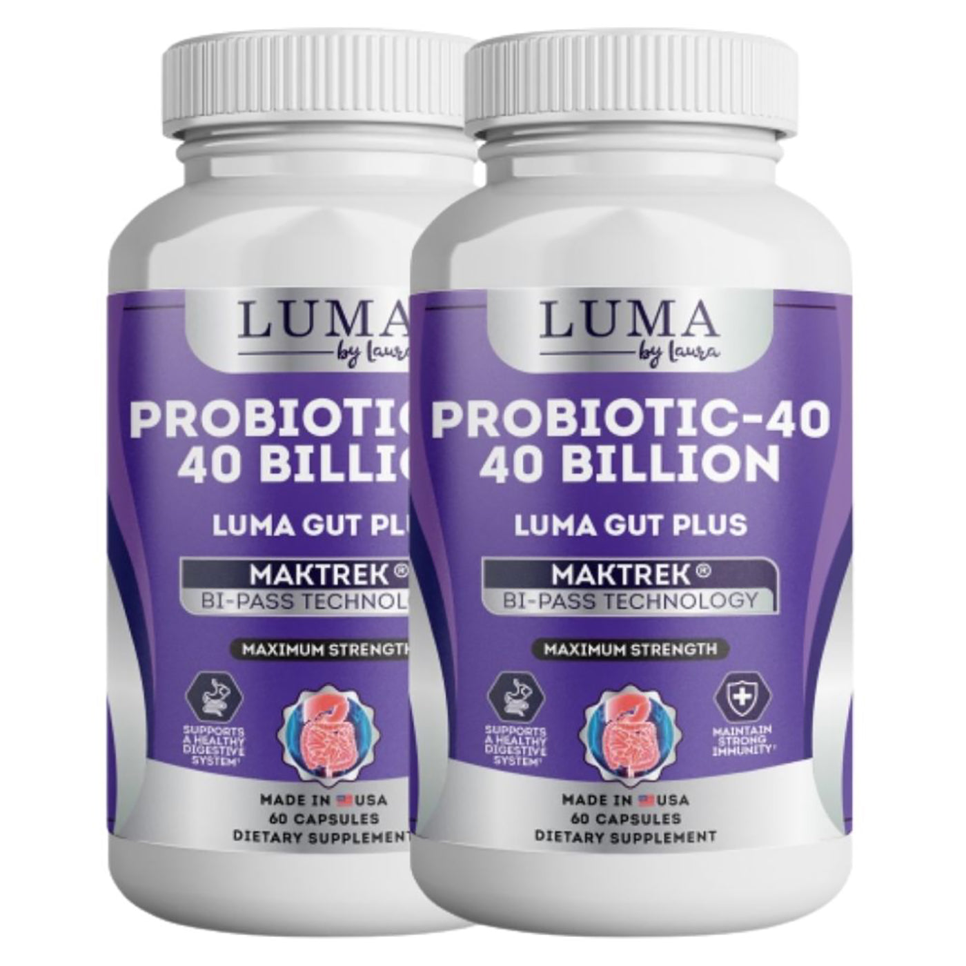 Luma Gut Plus - Probiotics dành cho Nam và Nữ để Chống Axit Dạ dày